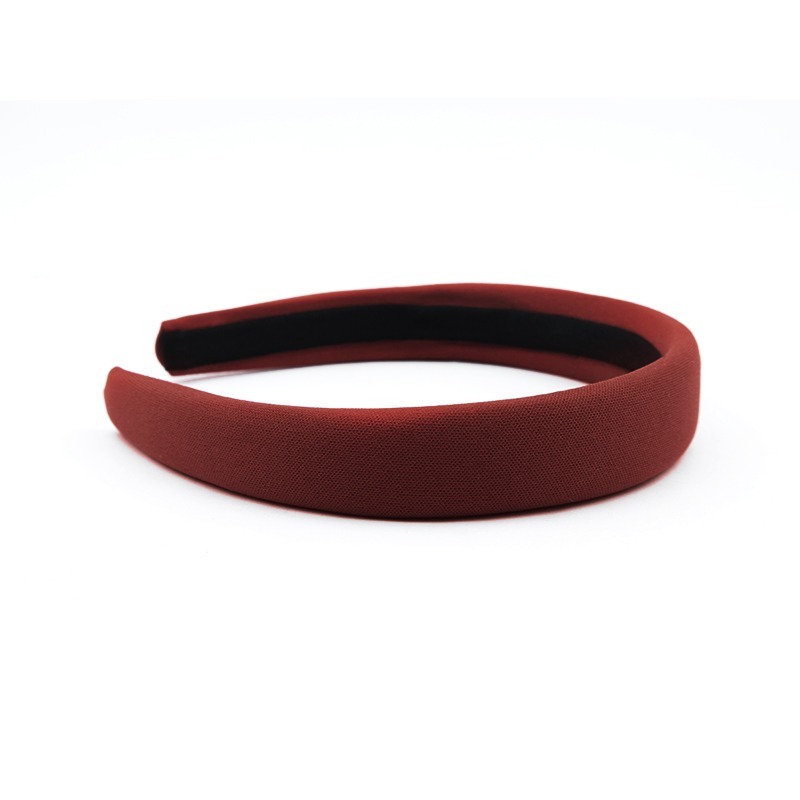 Aliceband Padded 25mm 1pk - Maroon