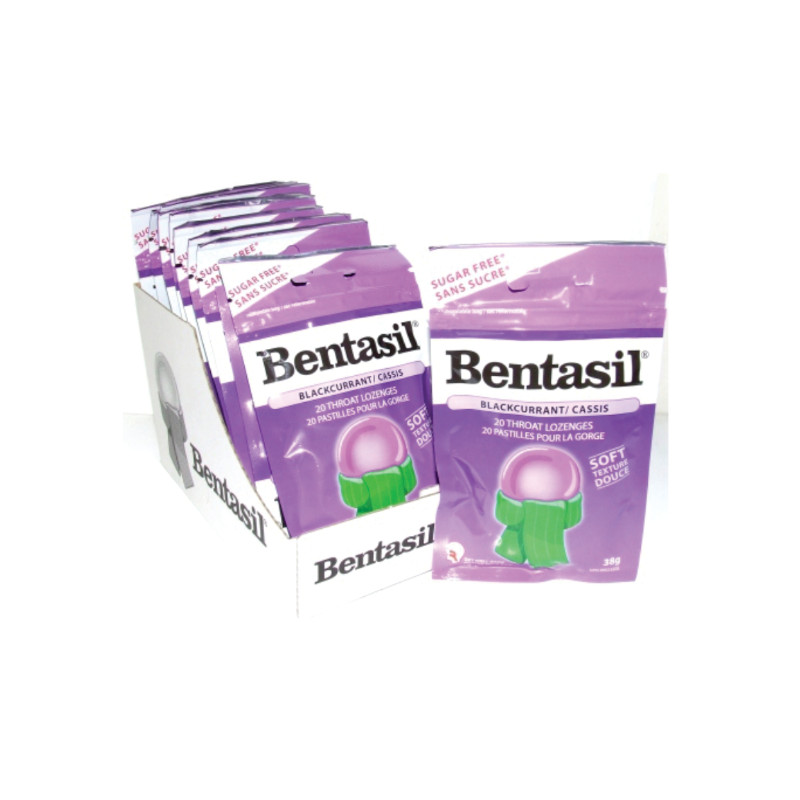 Bentasil (12x38g) S/Free BCurrent Throat Gums Soft