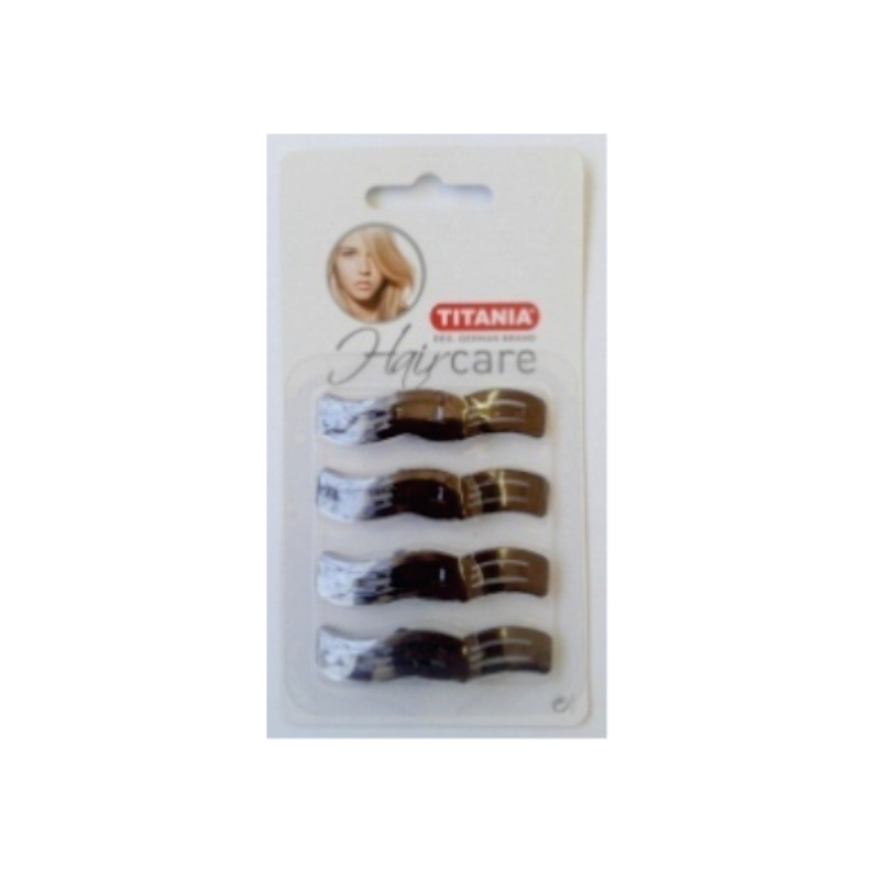 Titania Contour Clip Wave Small 8pack Black