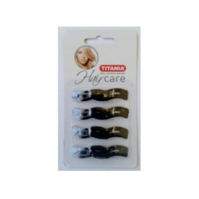 Titania Contour Clip Wave Small 8pack Brown