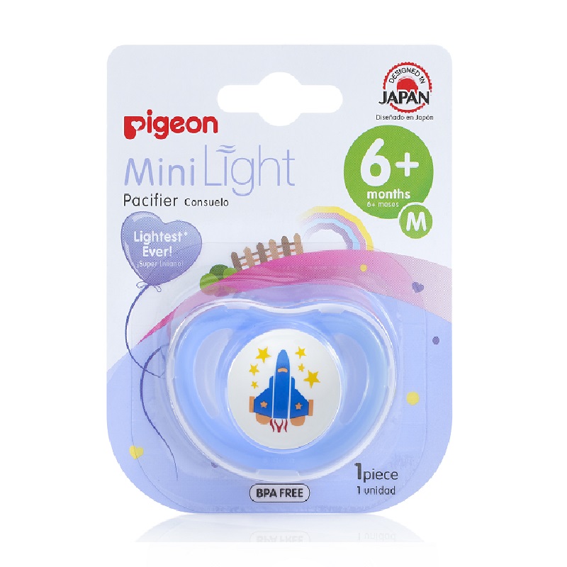 Pigeon Pacifier  Mini Light  M Rocket(Boy)