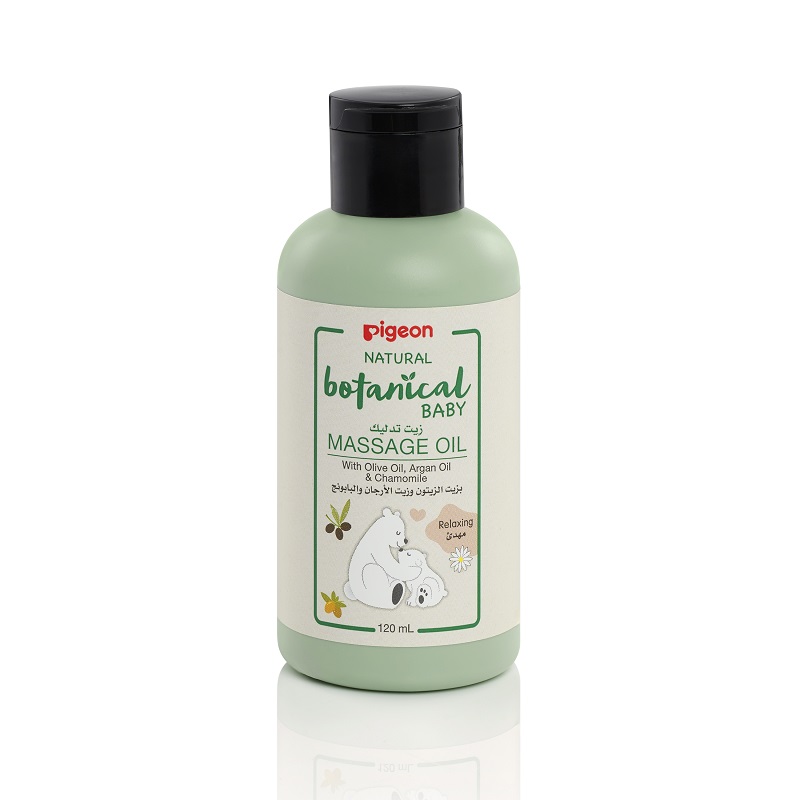 Pigeon Baby Massage Oil 120ML Natural Botanical