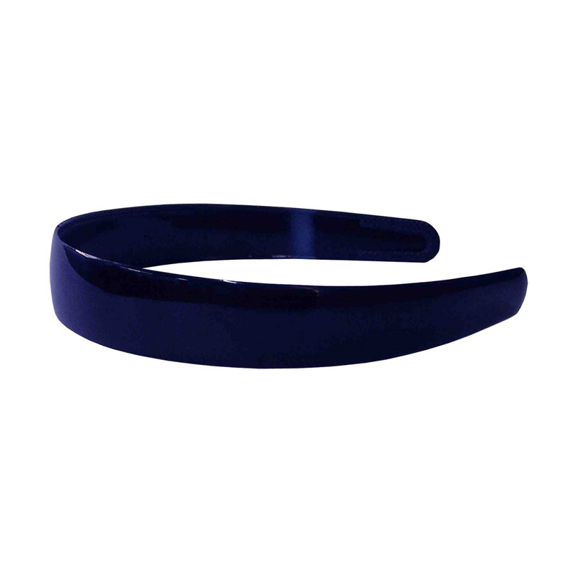 Aliceband Plastic 25mm 1pk - Navy
