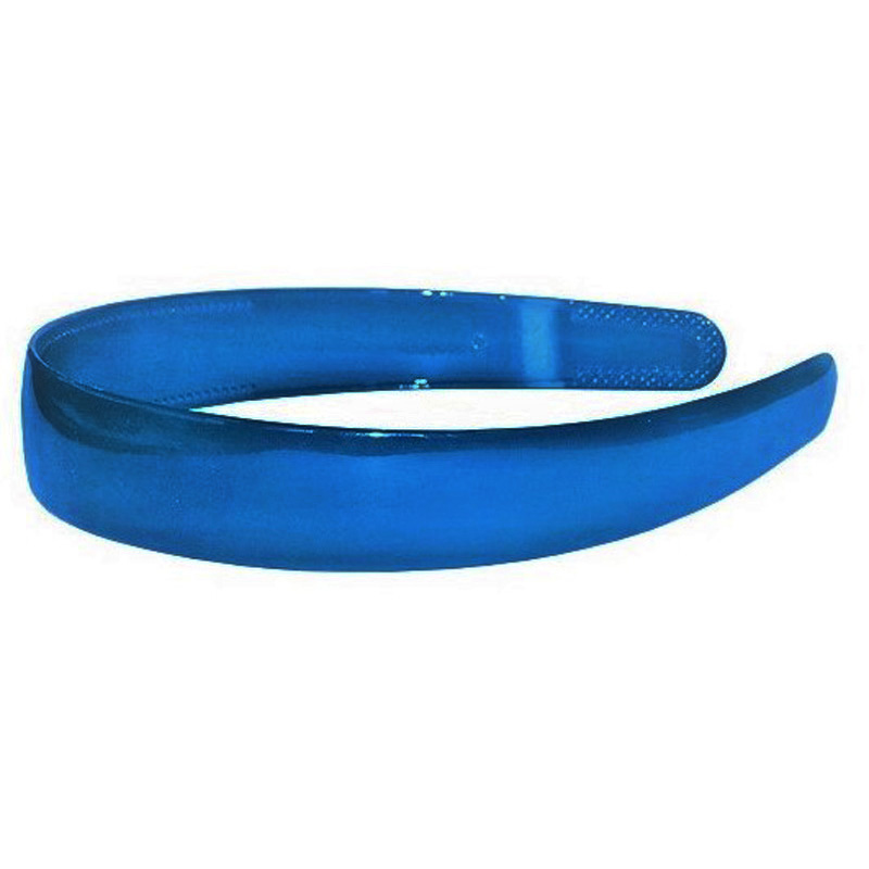 Aliceband Plastic 25mm 1pk - Royal Blue