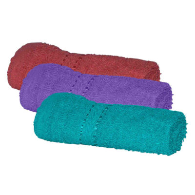 Face Cloth  Plain Asstd Colours 300x300mm