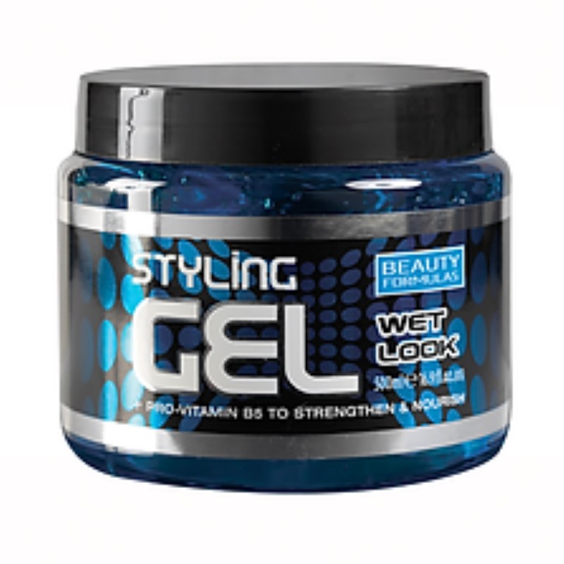 B/F Styling Gel Wet Look (Blue Tub) 500ml