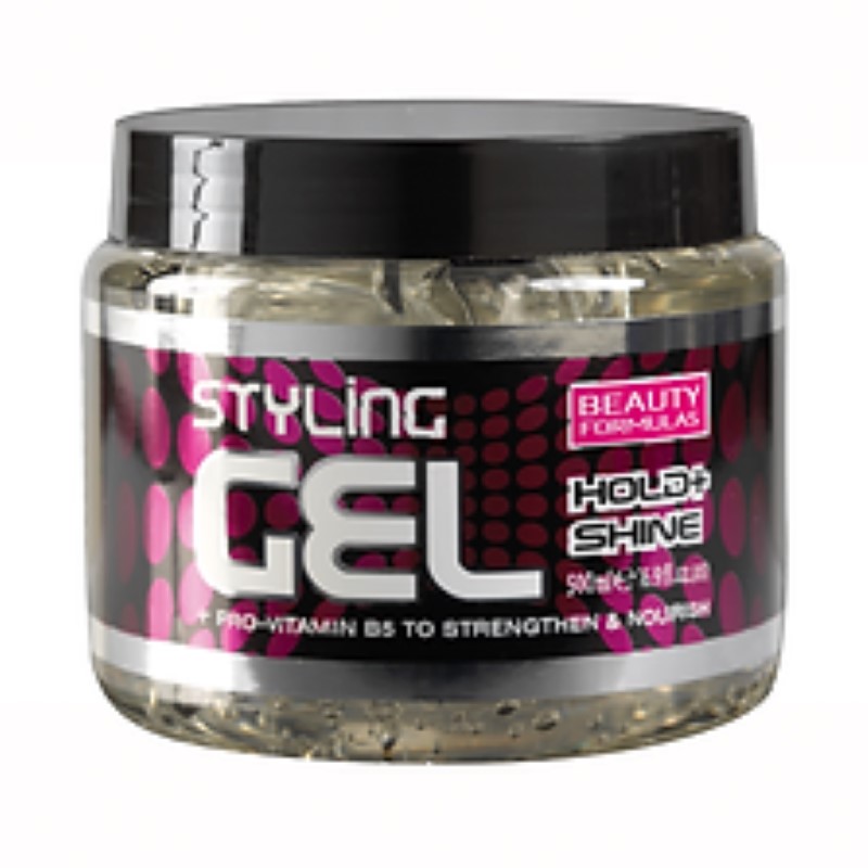 B/F Styling Gel Hold & Shine (Clear Tub) 500ml