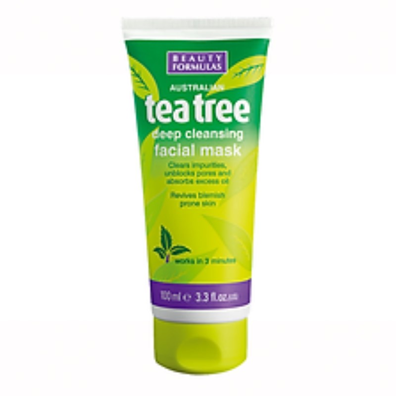 B/F Tea Tree Facial  Mask Deep Clensing 100ml