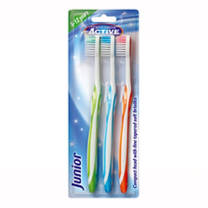 B/F Active Toothbrush Junior 3pk