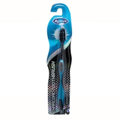 B/F Active Toothbrush Charcoal 1 pk