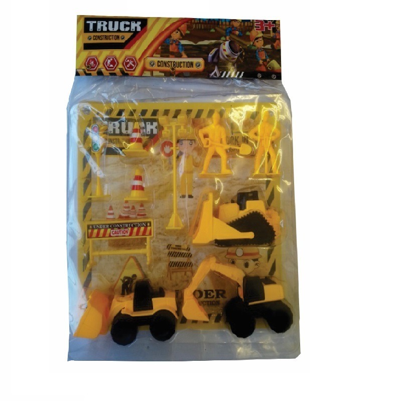 Toy Construction Trucks Carded