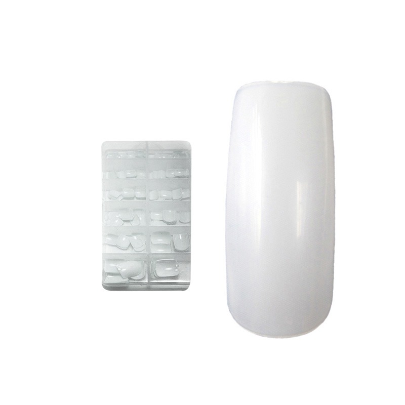 Nail Tips White Half Stick 500pk