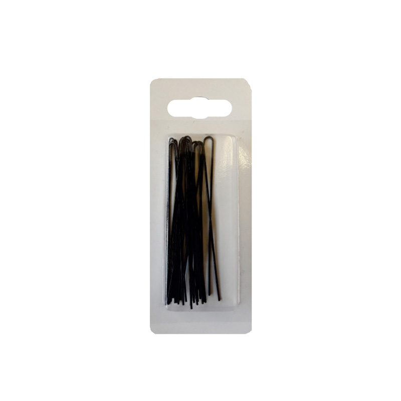 Hair Pins Black 75mm 12pk