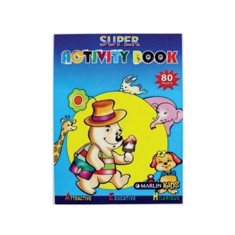 Toy Activity Book Super 80 Page