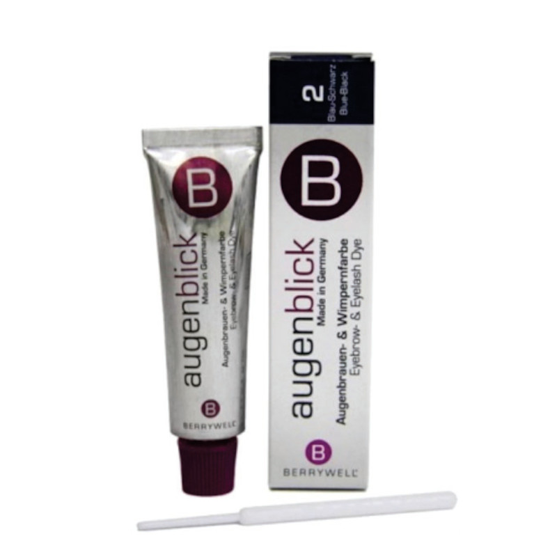 Berrywell Eyebrow/lash Dye Blue Black 15ml