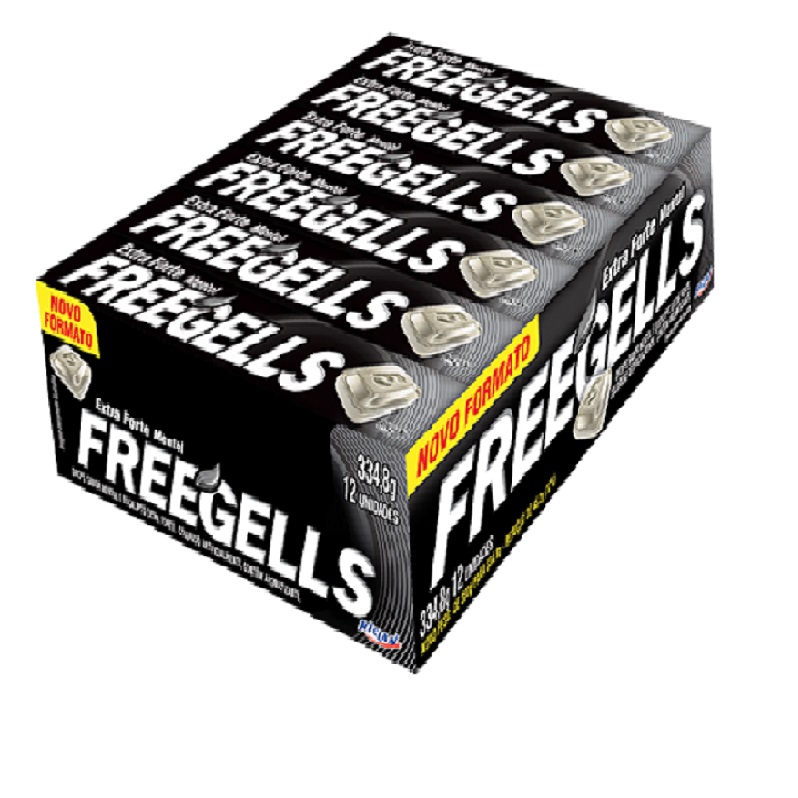 Sweets Freegells Extra Strength Display 12's