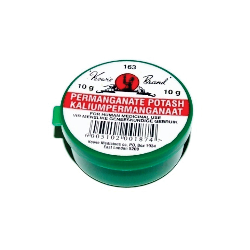 Kowie Medicine Permanganate of Pottash 10gr