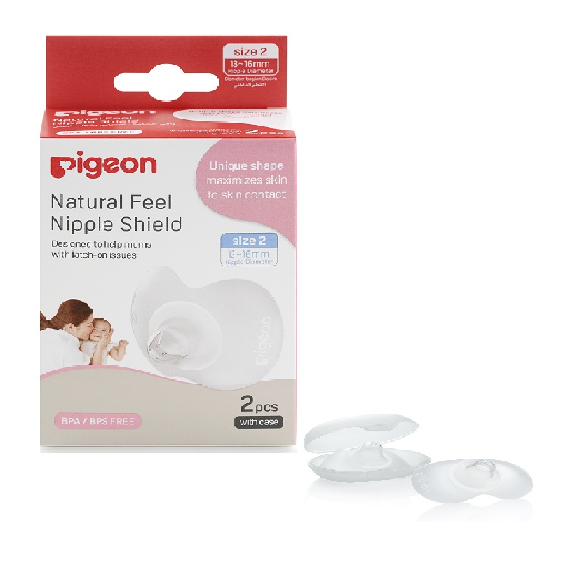 Pigeon Breast Feeding Nipple Shield Soft Type (silicone rubber)