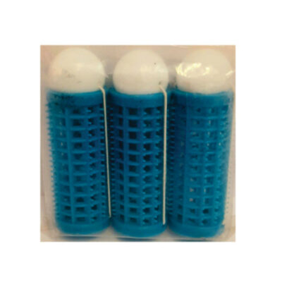 Hair Rollers 3pc Blue
