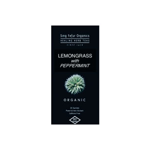 Sing Fefur Organic Lemongrass+Peppermint Tea