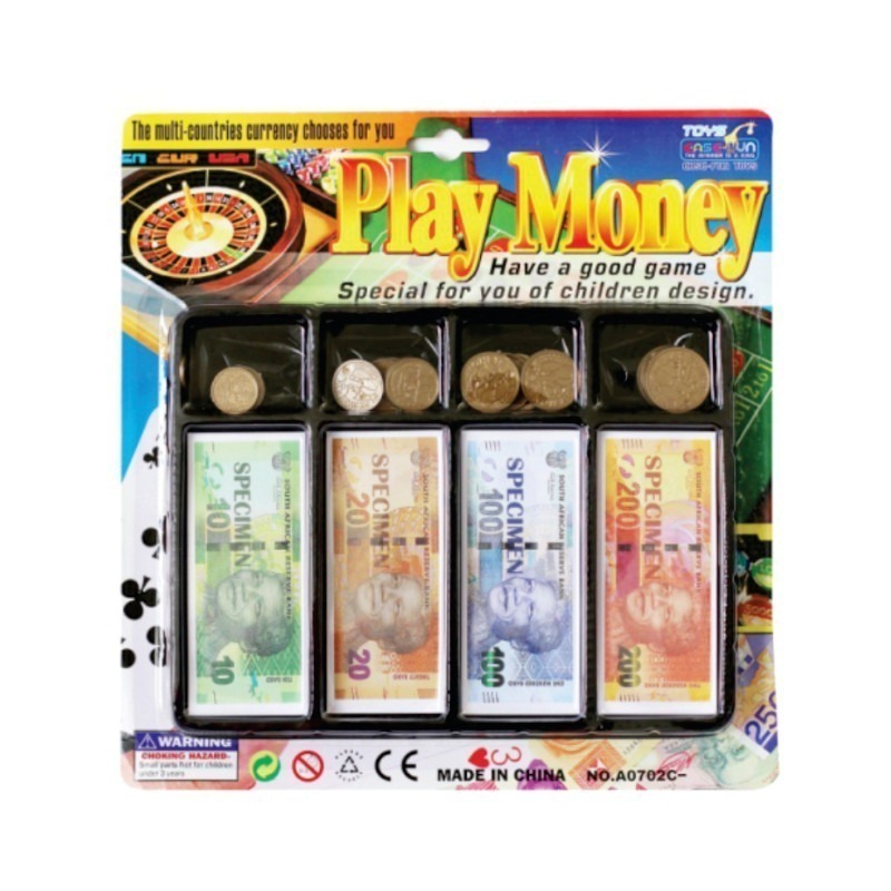 Toy Play Money Carded