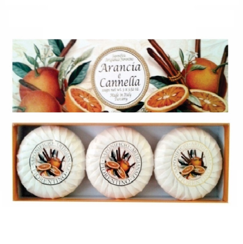 Saponificio Soap Orange & Cinnamon 3x100g