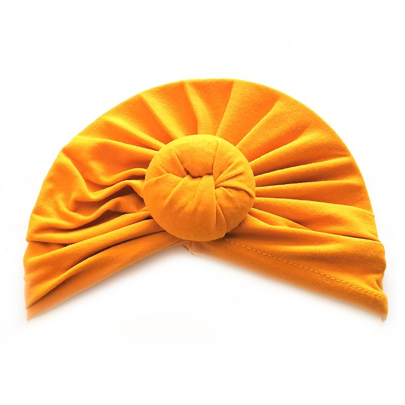 Kids Turban Single Mustard