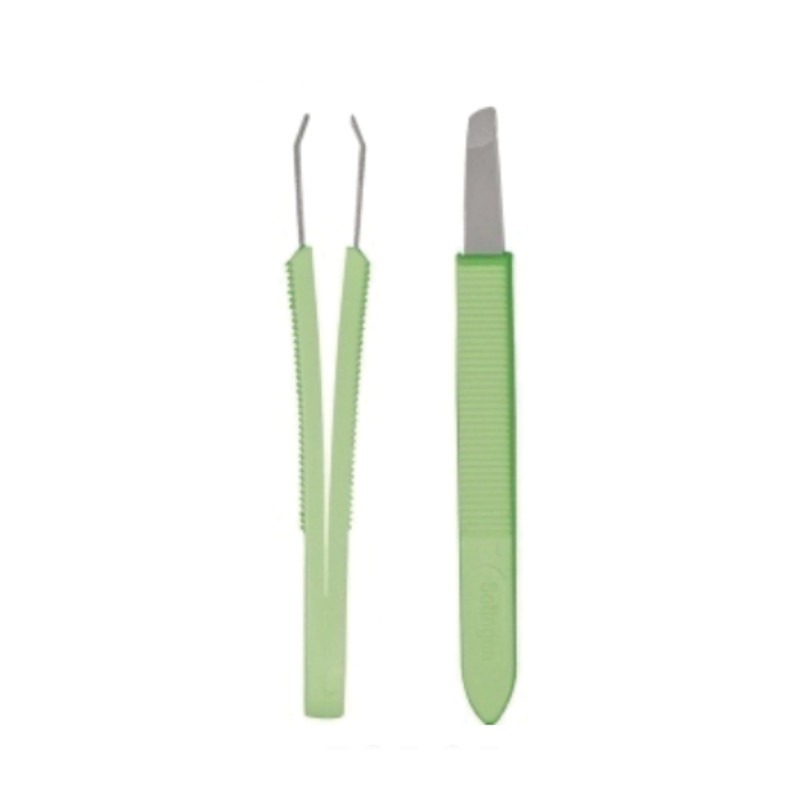 Titania Tweezer Straight Nickel White
