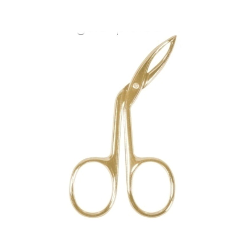 Titania Tweezer Gold Scissors Tip