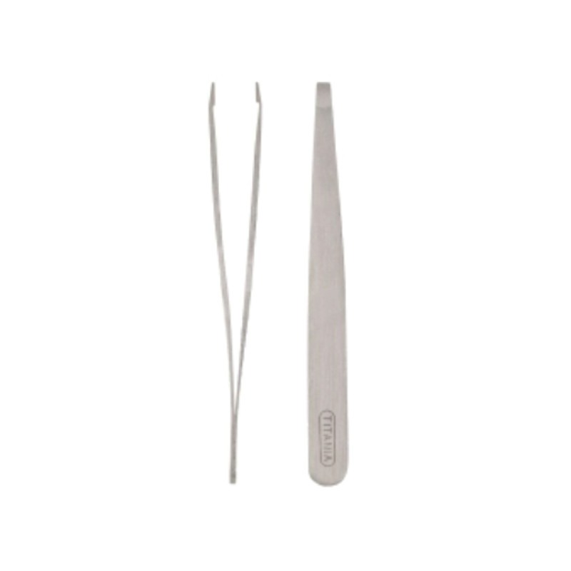 Titania Tweezer Straight Stainless