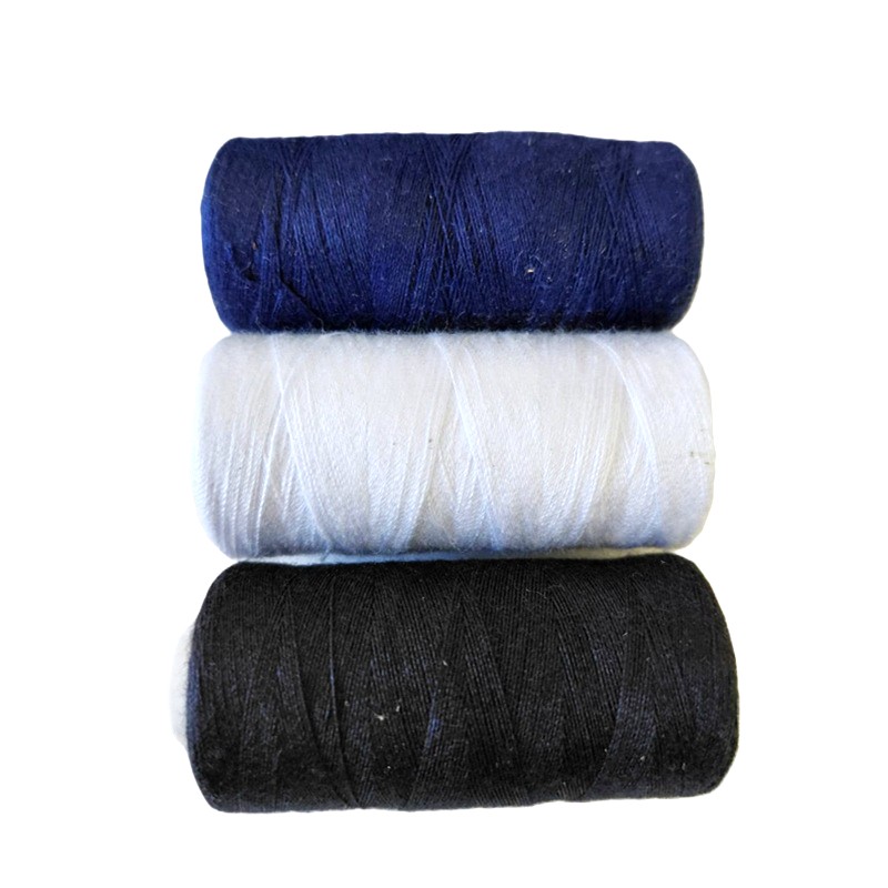 Cotton White Navy Black 3pk 450m
