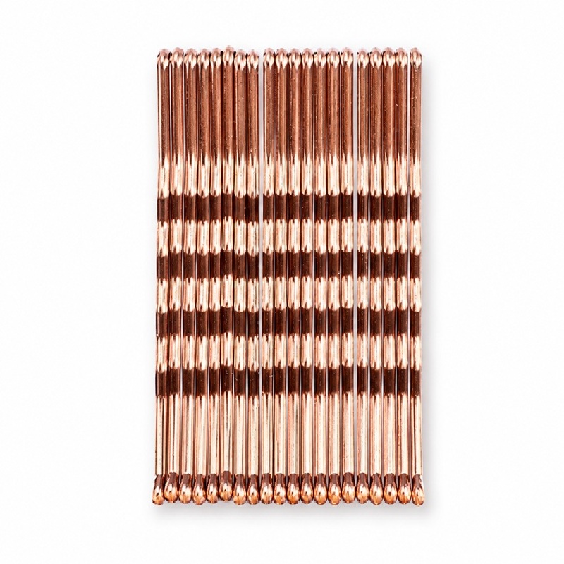 Hair Grips and Pins - Grip Brown 63mm 20pk