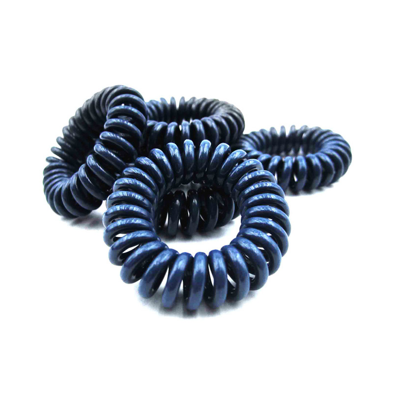 Coil Hair Tie - Navy