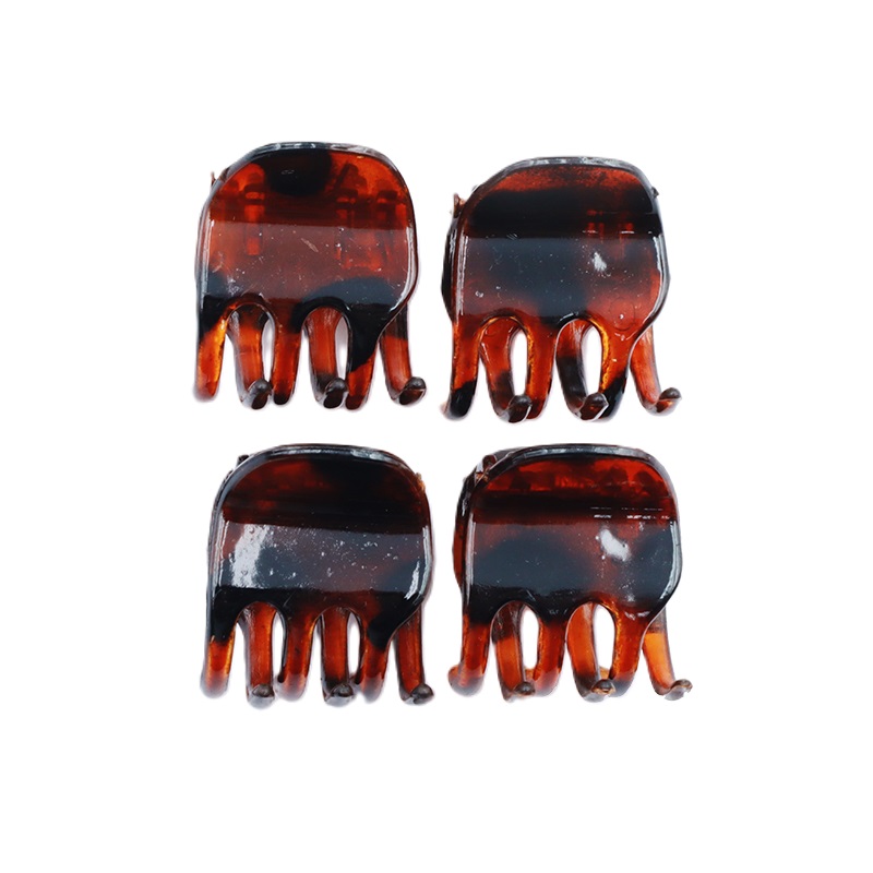 Clamp Bulldog 20mm 4pk - Tortoise Shell