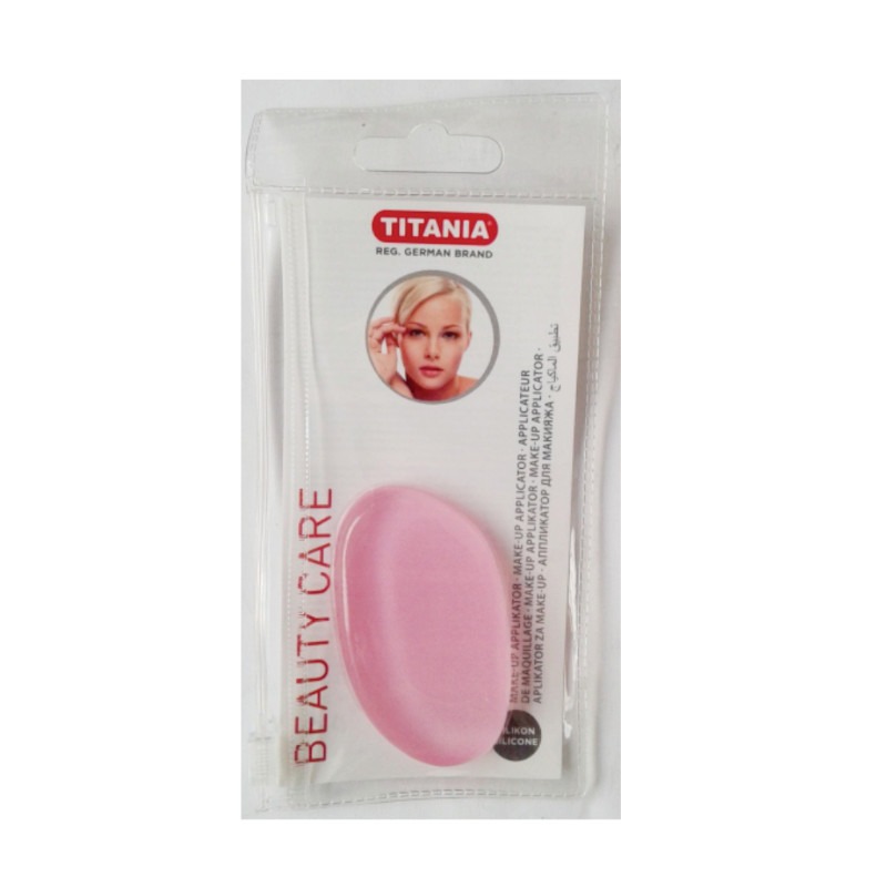 Titania Make-up Applicator Rose Transparent 6.5cm