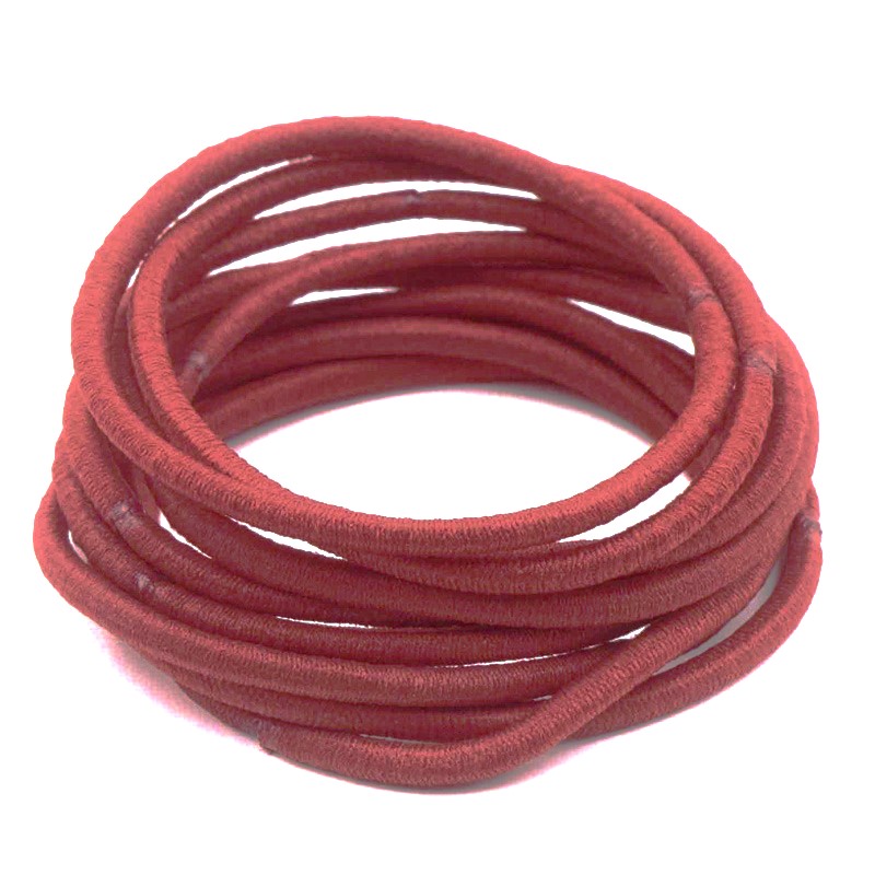Elastics Harm Free Thin 10pk - Maroon
