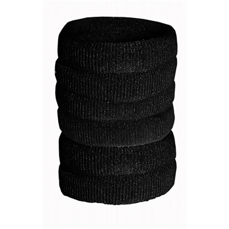 Hairrings Thin 6pk - Black