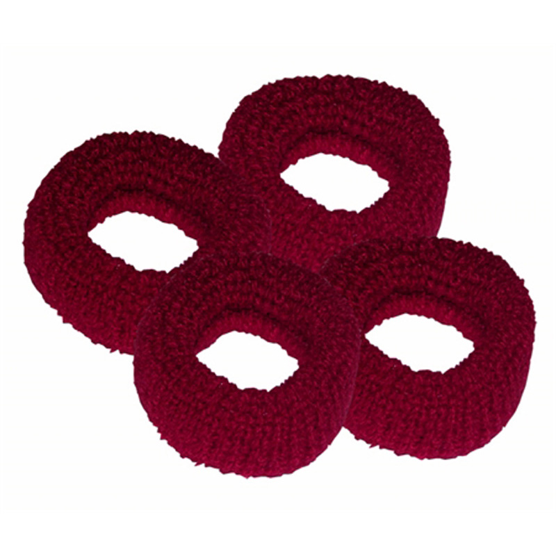 Hairrings Thick 4pk - Maroon