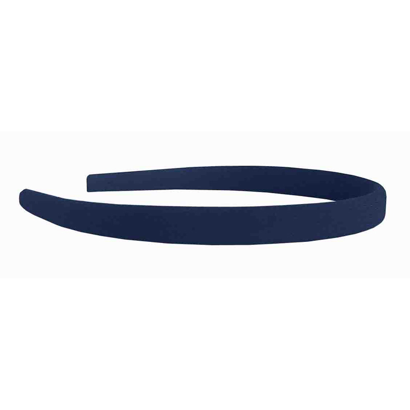 Aliceband Covered 10mm 1pk - Navy