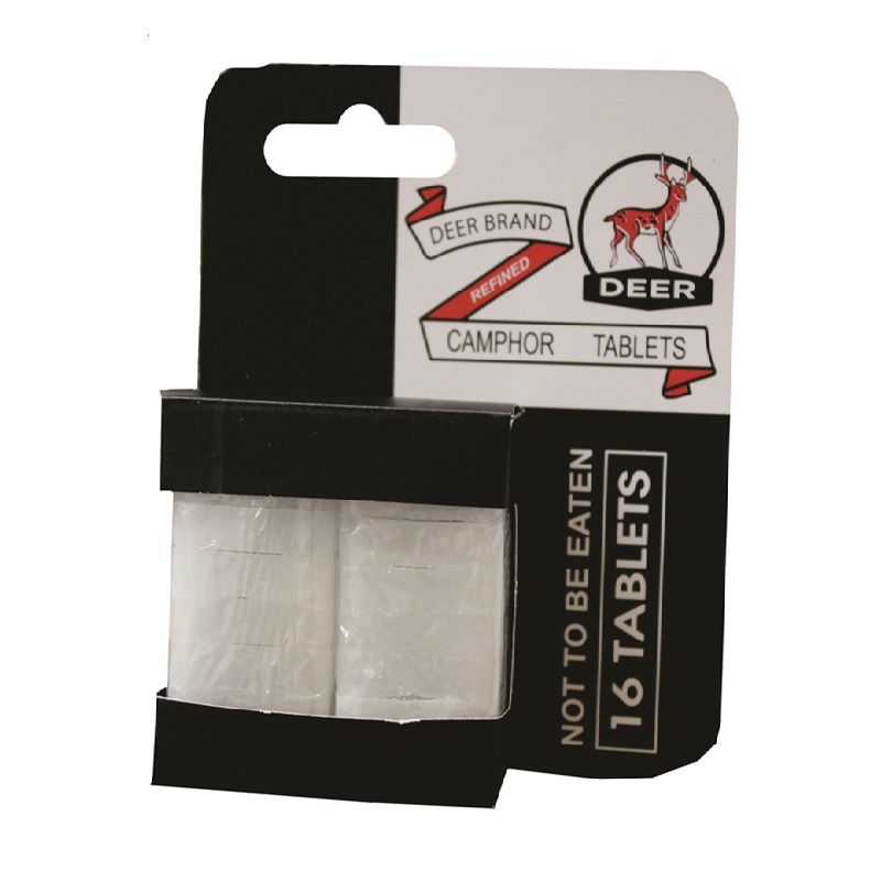 Camphor Blocks 16 Tablets