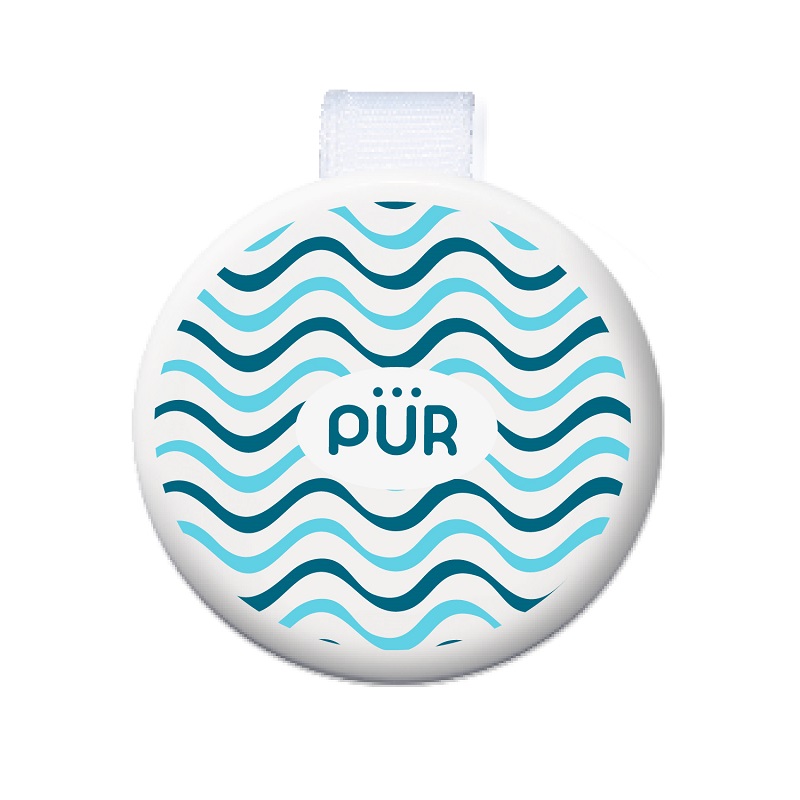 Pacifiers Soother Holder Round 1pk - Round Blue