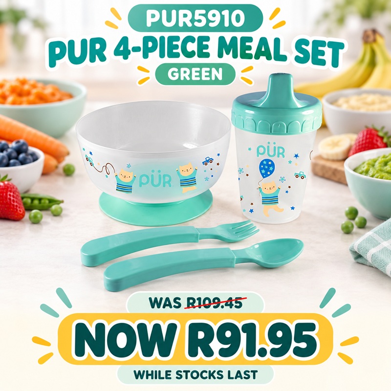 Meal Set Weaning 4pc - Green
