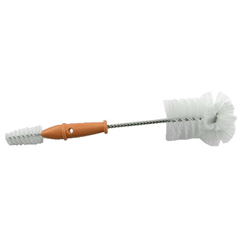 Baby Brush for Teats & Bottles with Stand 1pk - Orange