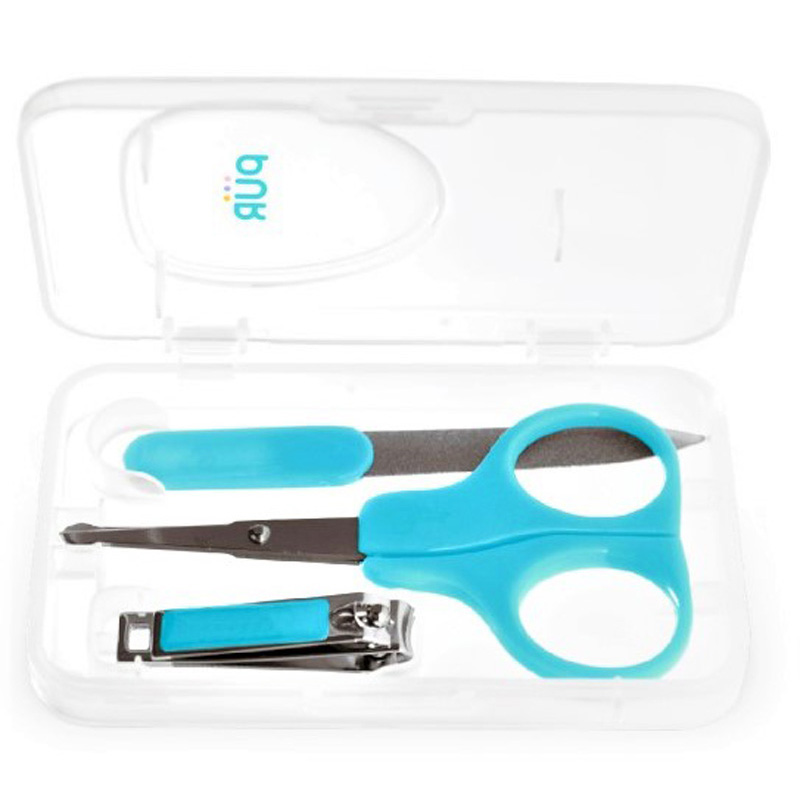 Baby Manicure Set for Baby 3pc - Green