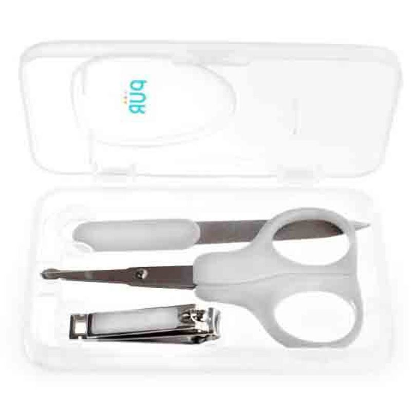 Baby Manicure Set for Baby 3pc - White