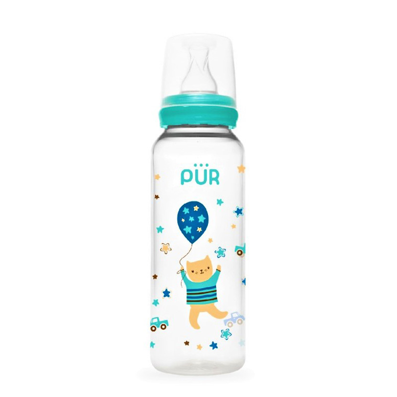 Drinking Bottle Classic Round Standard Neck 250ml - Green