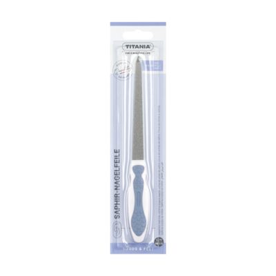 Titania Nail File Soft Touch Sapphire