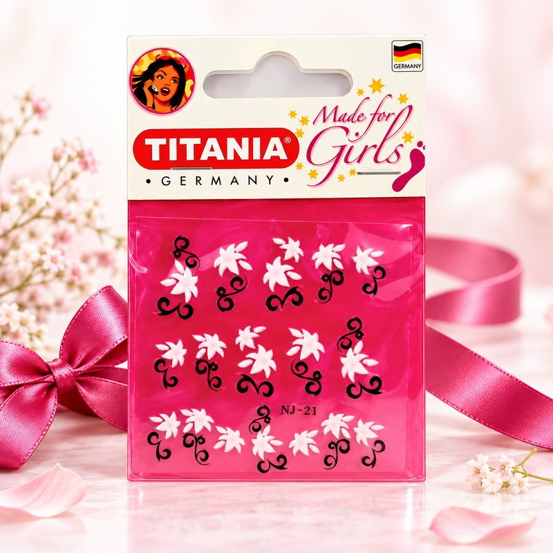 Gift Set Titania Toenail Stickers for Girls