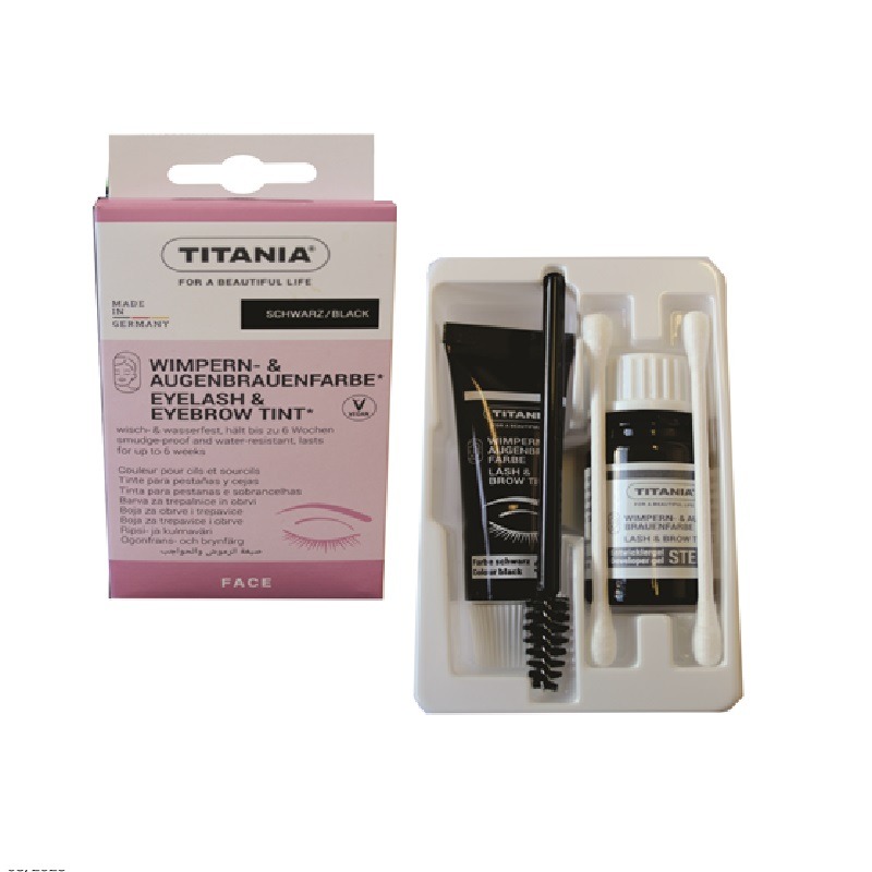 Eyebrow & Eyelash Tint Black