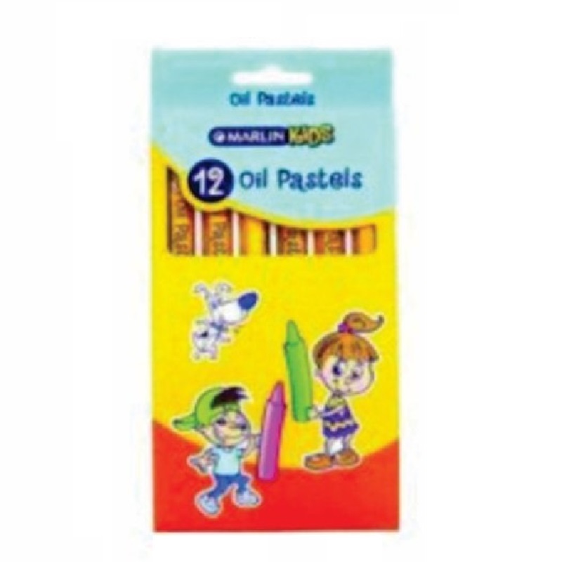 Marlin Stationery Pastels Oil Colour 12pc